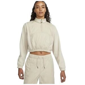 Nike Sportswear Swoosh Women's Easy Plush 1/4-Zip Top Jacket Size Small